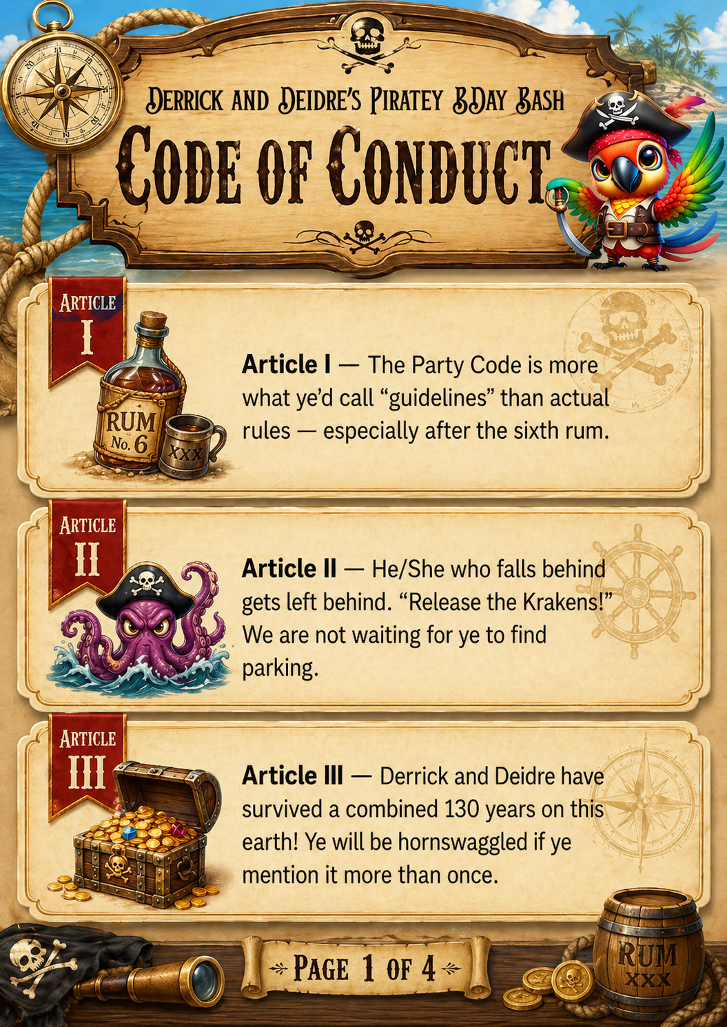 Code of Conduct — Page 1
